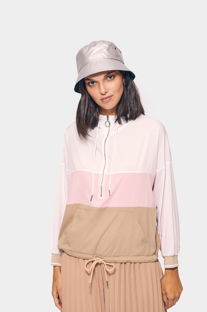 Buy Multi colored sweatshirt hoodie for Women Online Rina