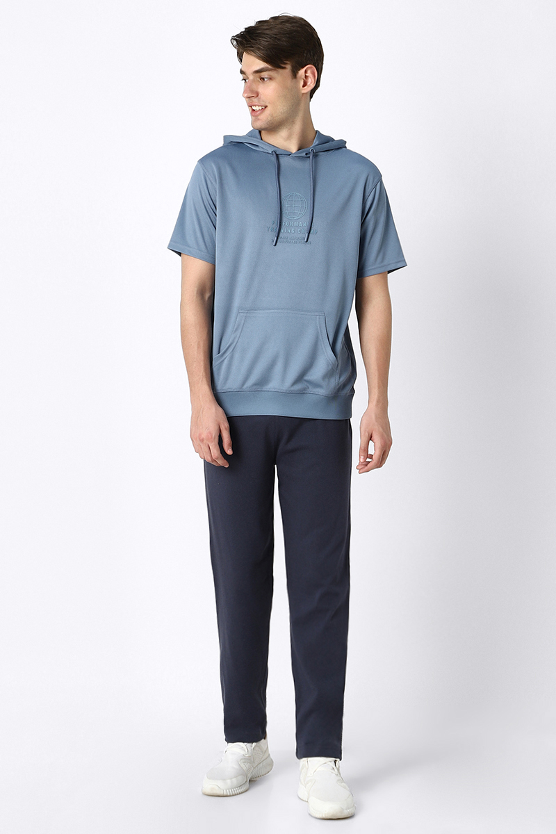 Buy now men activewear hoodie t shirt for Men Online Blueage