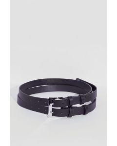 Dual buckled belt