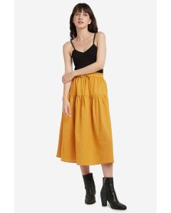 flowy short skirt