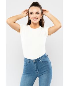 تيشيرت بخامة منقوشة