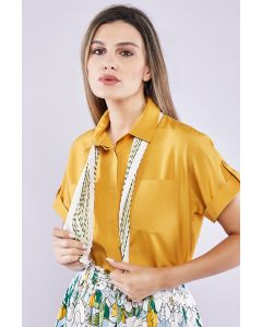 وشاح فولار مطبع
