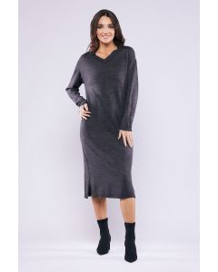 plain knitted dress