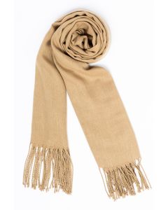plain winter scarf