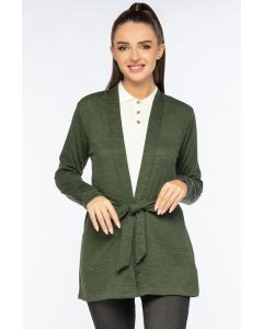 plain knitted cardigan