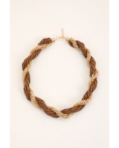 Earth Geo Necklace