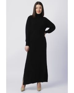 knitted maxi dress