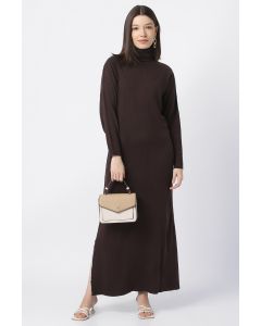 knitted maxi dress