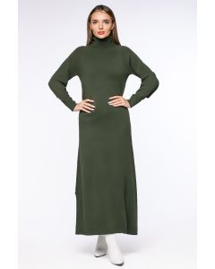 فستان ماكسي محبوك