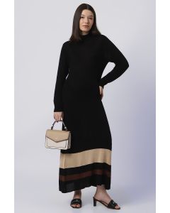 فستان صوف ماكسي