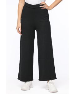 knitted flowy pants
