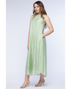 solid colored women maxi dress