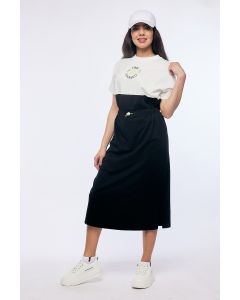 contrast colored dress