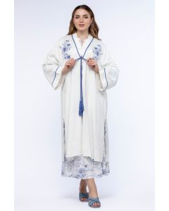women kimono with embroidery
