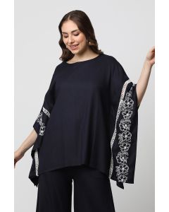 women top with embroidery
