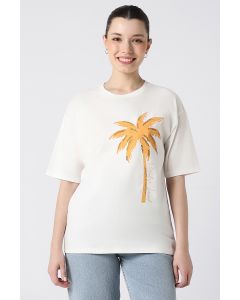 women t-shirt with print