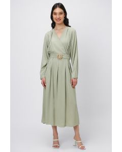 solid colored women dress