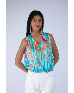 printed women top