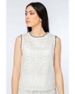 sleeveless women top
