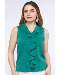 ruffled women top