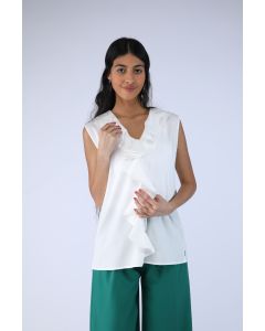ruffled women top