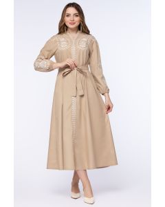 women dress with embroidery