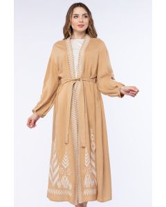 عباية نسائية بتطريز