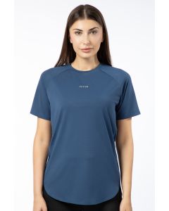 activewear women t-shirt with logo prints