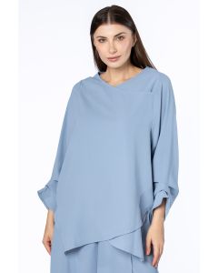 layered asymetric women top