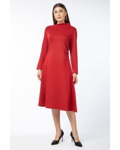 solid colored women dress