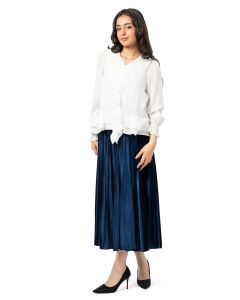 تنورة نسائية طويلة بكسرات