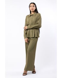 flowy high waisted women pants