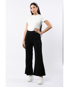 flowy women pants with front slits