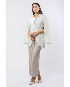 high waisted women pants with front buttons