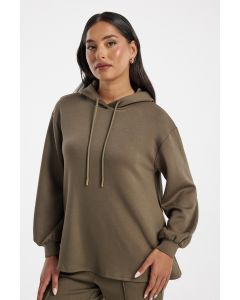 Relaxed Fit Hoodie with Drawstring