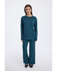 Women Wide Leg Knit Pants