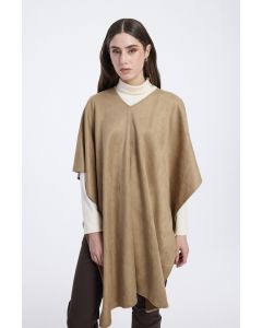 بونشو بتصميم شامواه مع ياقة V