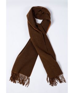 وشاح سادة ناعم مع شراشيب