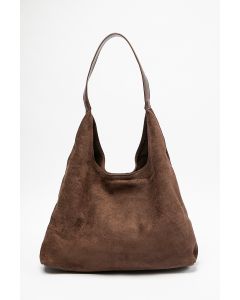 حقيبة كتف مع حقيبة صغيرة متطابقة