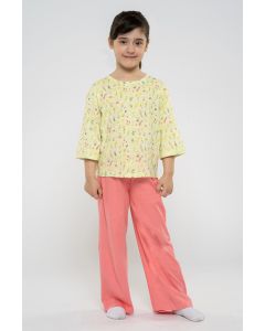 تيشيرت بيجاما للبيت مطبعة