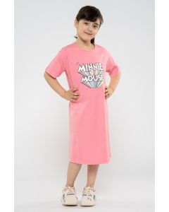 فستان ميدي بطبعة ميني