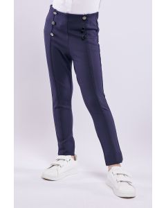pants with buttons details