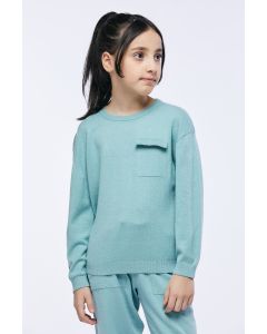 plain knitted pullover