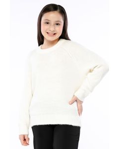 plain knitted pullover