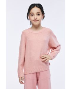 plain knitted pullover