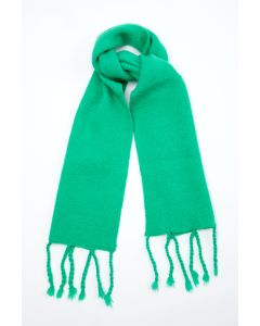 plain knitted scarf