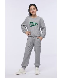 textured sweatpants