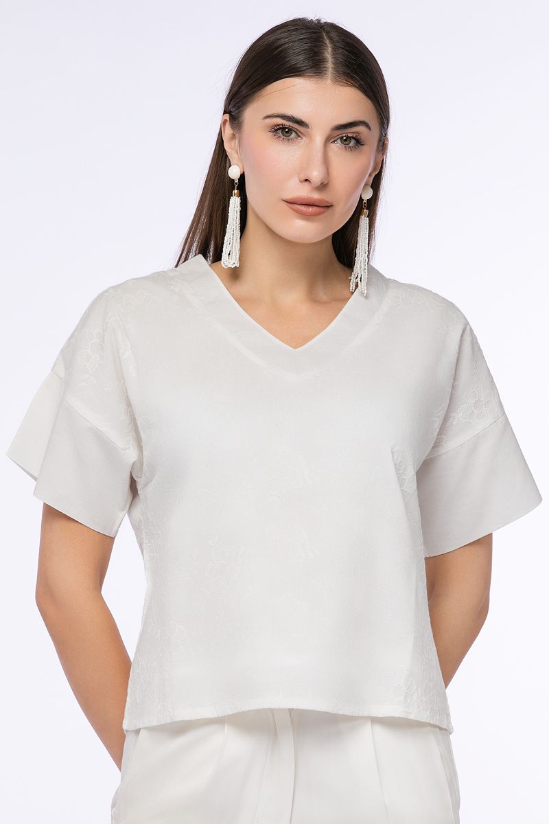 embroidered blouse
