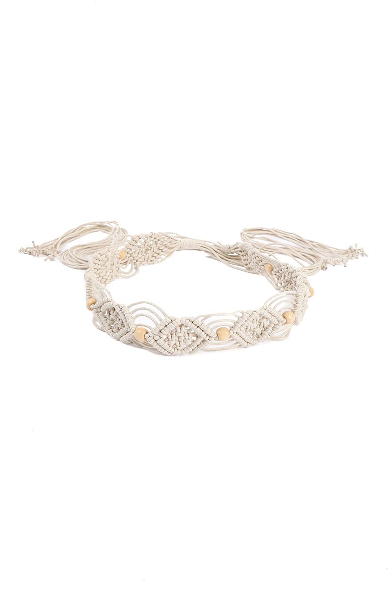 women knitted belt