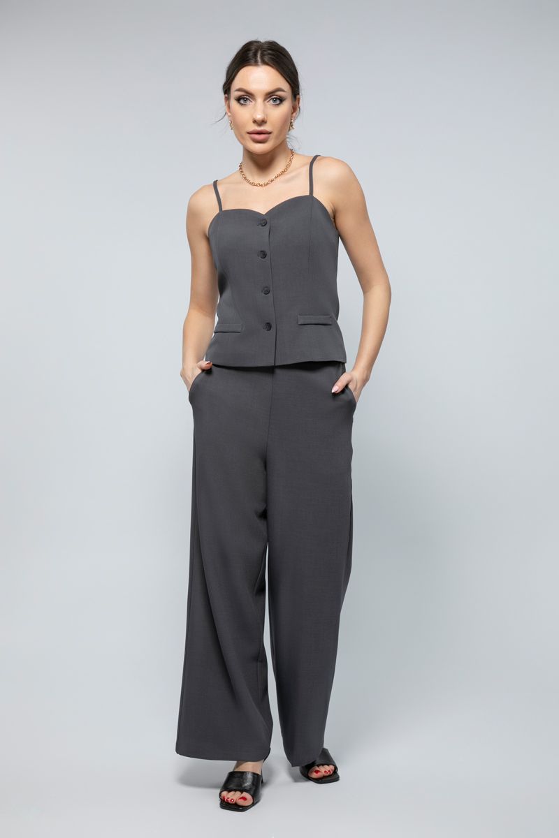 Wide Leg Classic Pants - Effortless Elegance, All-Day Comfort